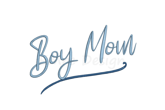 Boy Mom Embroidery Design: A Seasonal Charm for Holiday Crafts