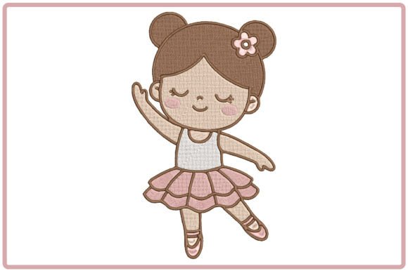 Cute Ballerina Girl Embroidery Design: A Designer’s Real-World Review