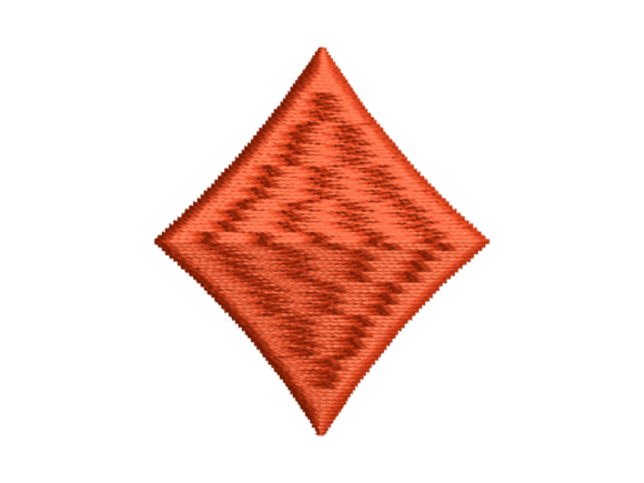 Diamond Playing Card Suit Embroidery: A Seasonal Seller’s Dream