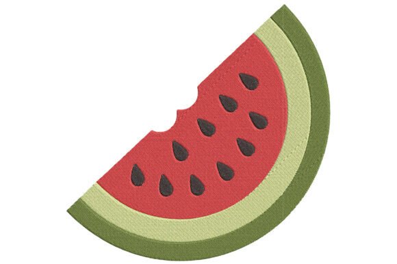 h1SummerWatermelon Slice Embroidery Design Review