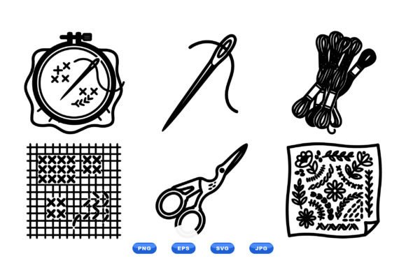 Hand Embroidery SVG Icons: A Designer’s Review