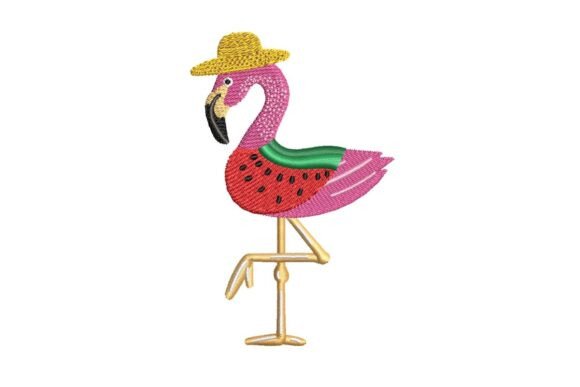 Summer Flamingo Embroidery: A Designer's Market Review